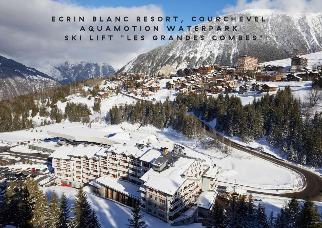 Ecrin Blanc Resort Courchevel - Aquapark Exteriör bild