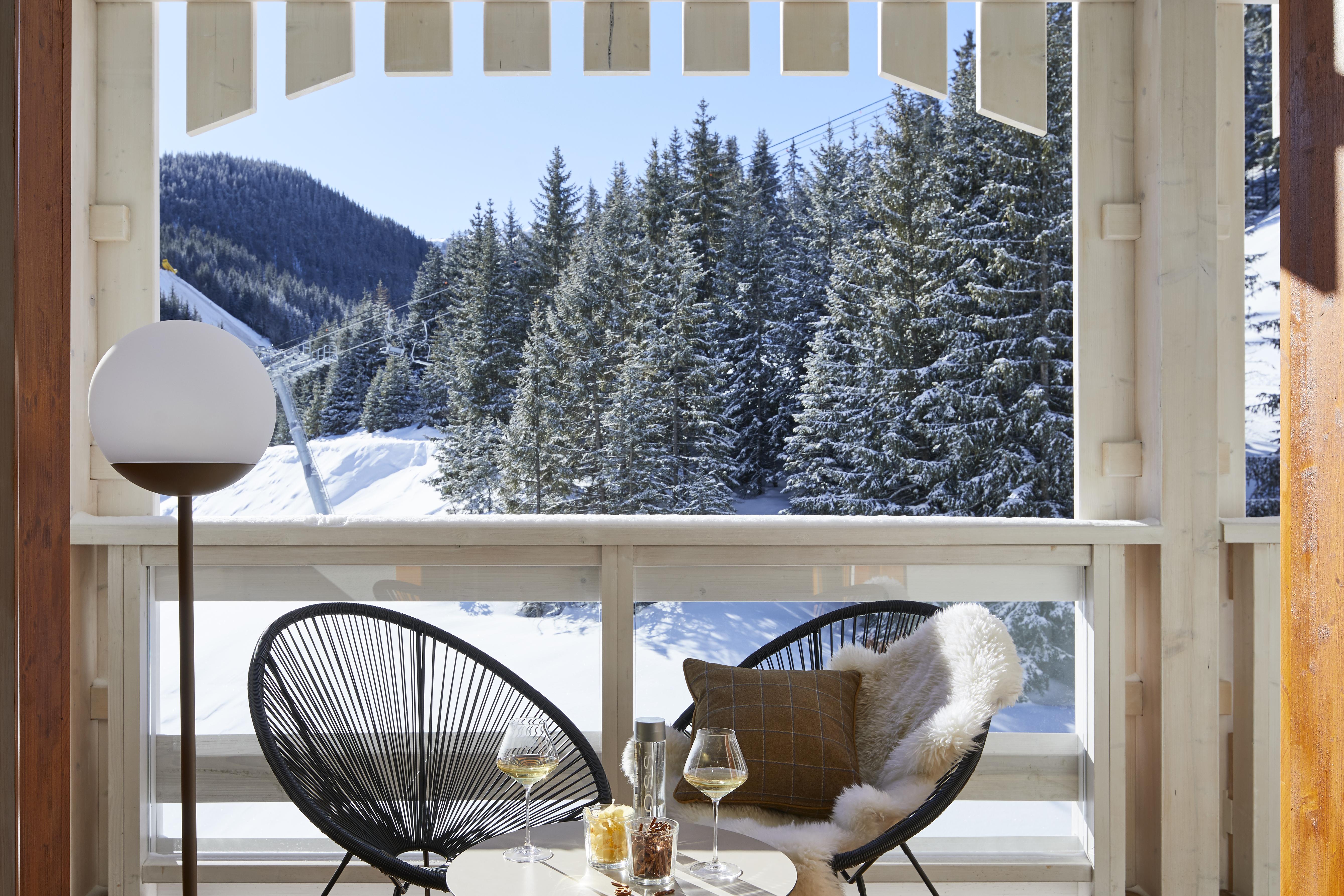 Ecrin Blanc Resort Courchevel - Aquapark Exteriör bild