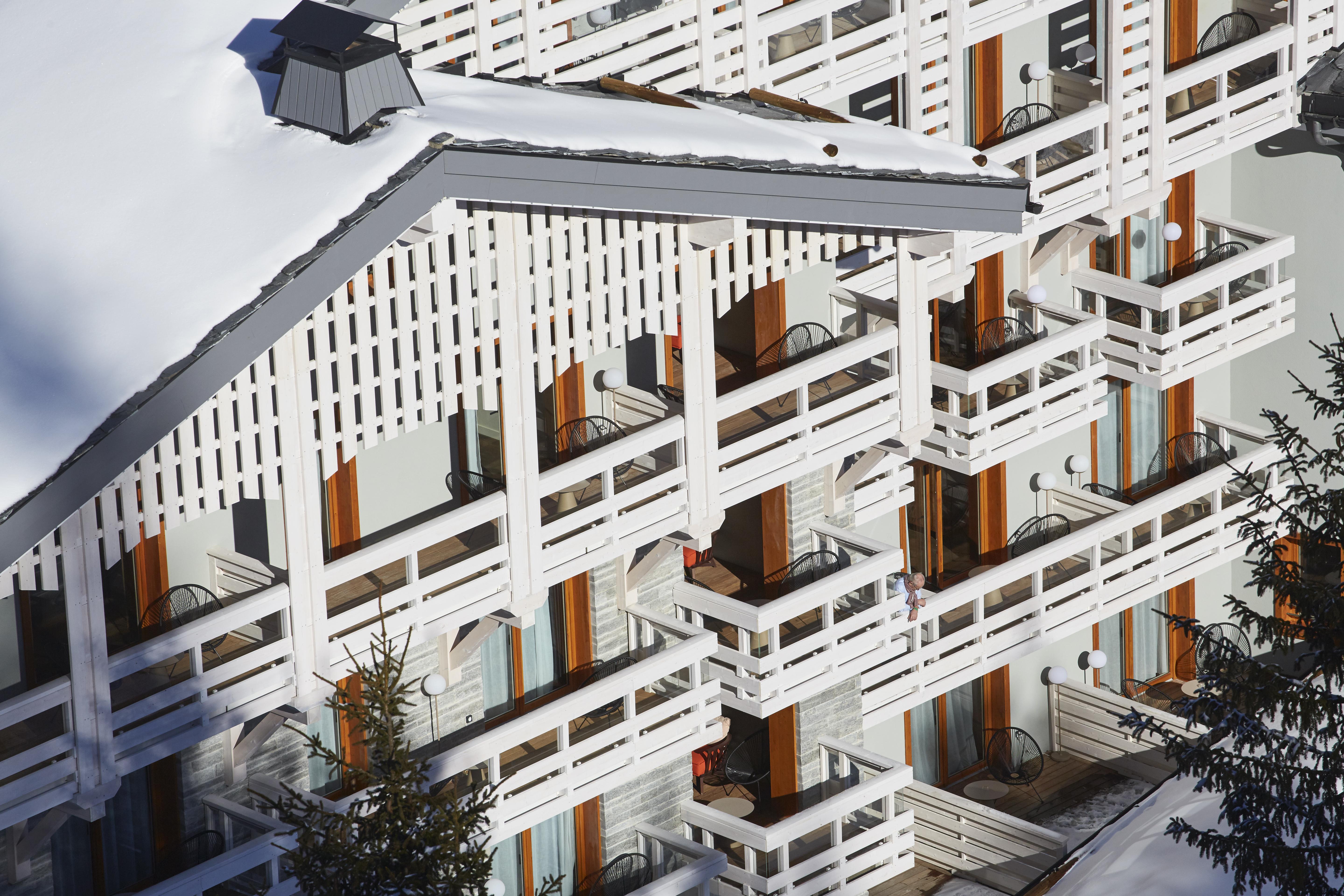 Ecrin Blanc Resort Courchevel - Aquapark Exteriör bild