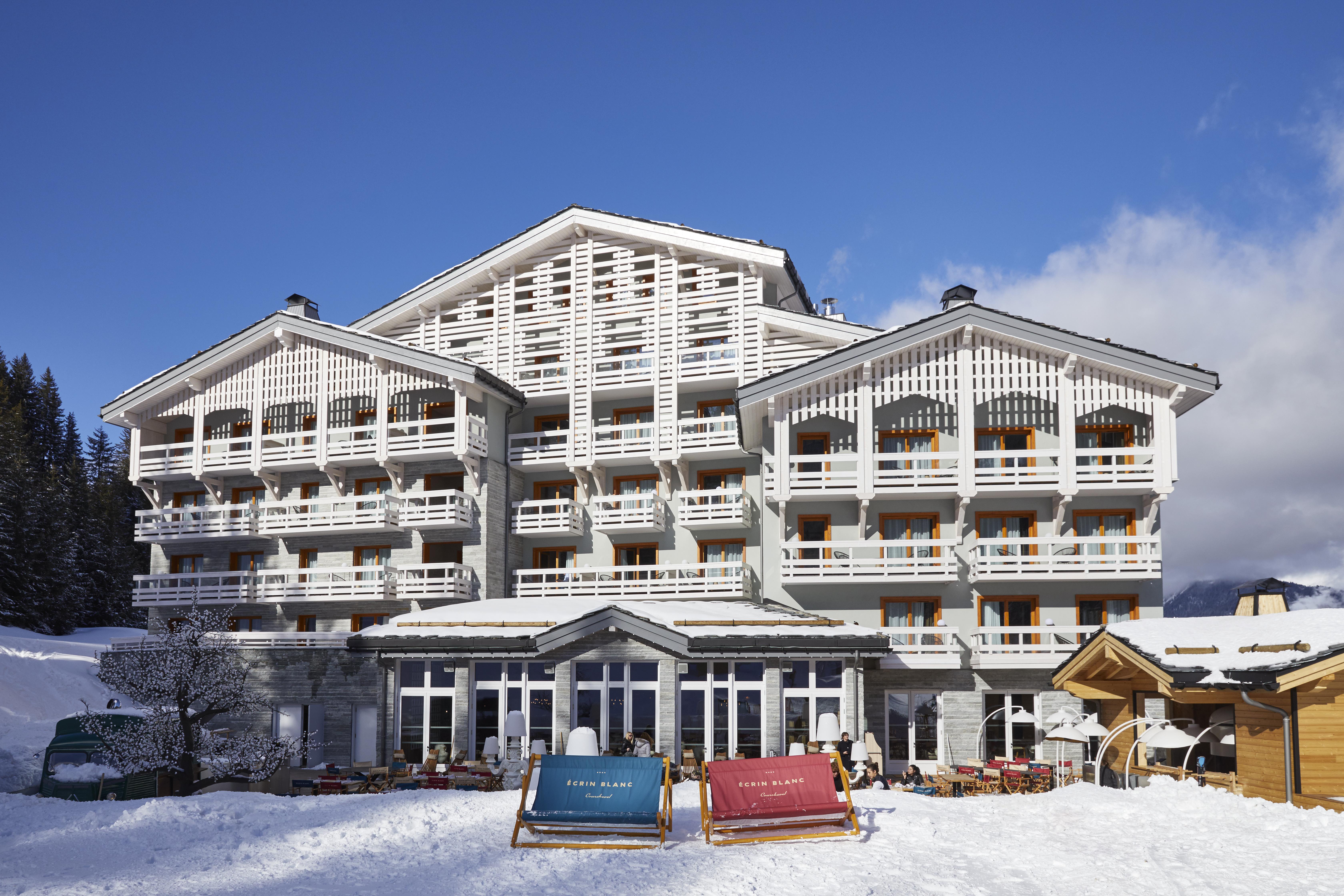 Ecrin Blanc Resort Courchevel - Aquapark Exteriör bild