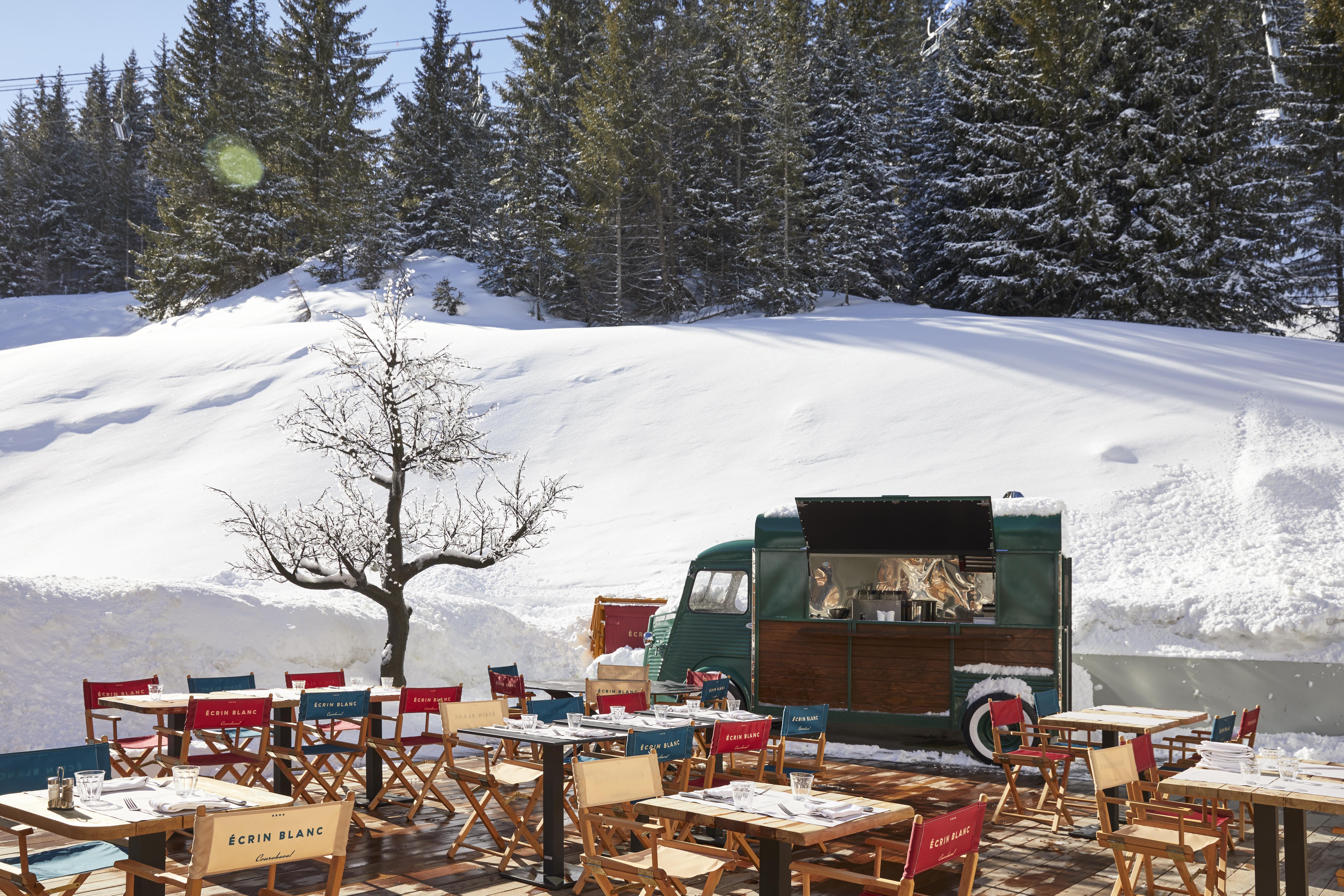 Ecrin Blanc Resort Courchevel - Aquapark Exteriör bild