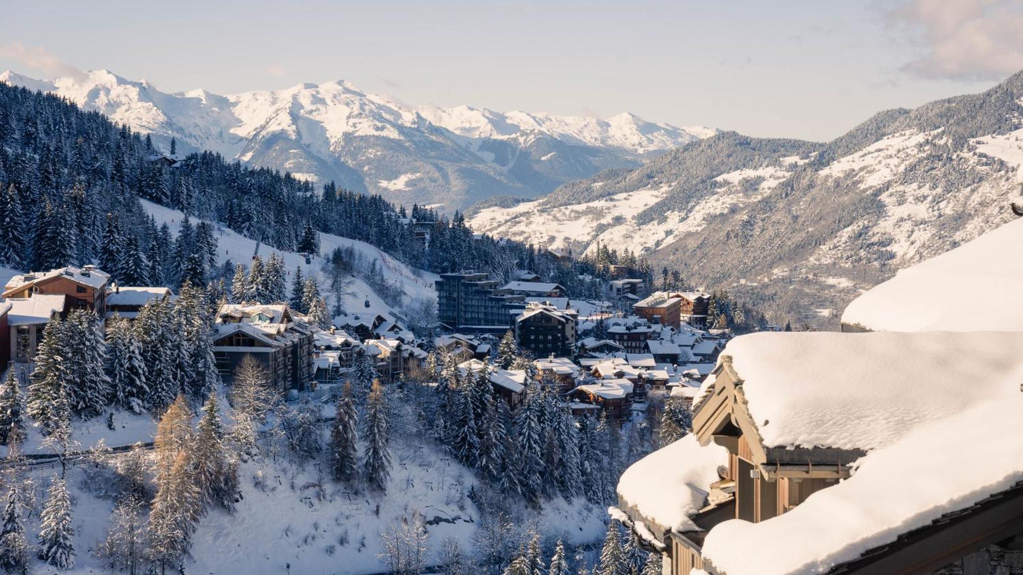 Ecrin Blanc Resort Courchevel - Aquapark Exteriör bild