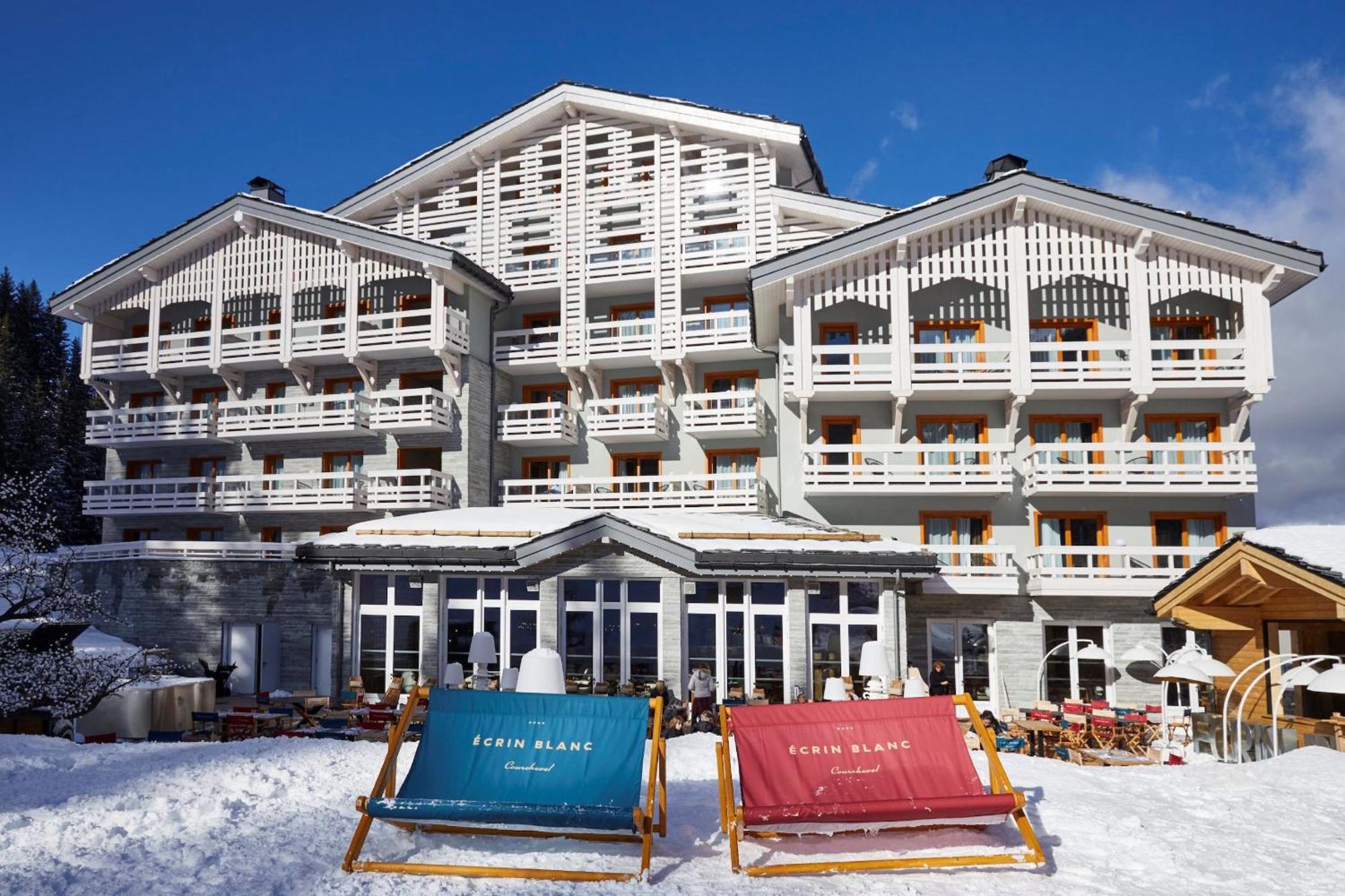 Ecrin Blanc Resort Courchevel - Aquapark Exteriör bild